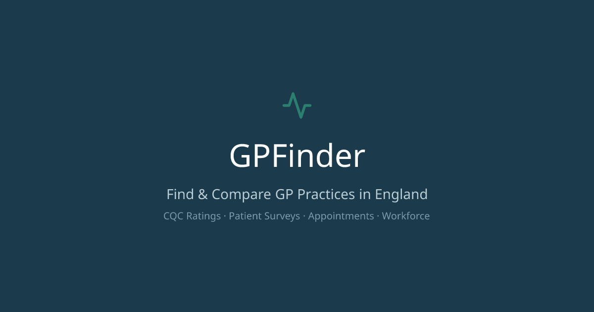 GPFinder — Find & Compare GP Practices in England